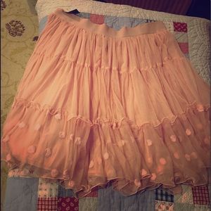 Pink party skirt 18/20